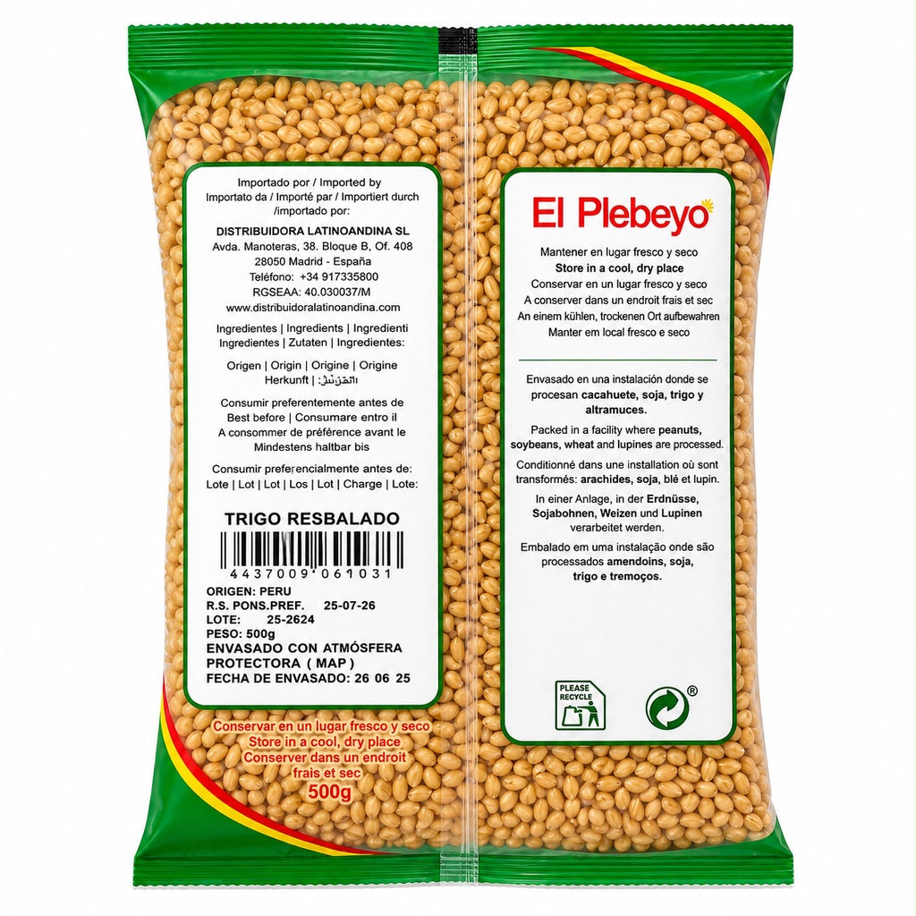 TRIGO RESBALADO EL PLEBEYO