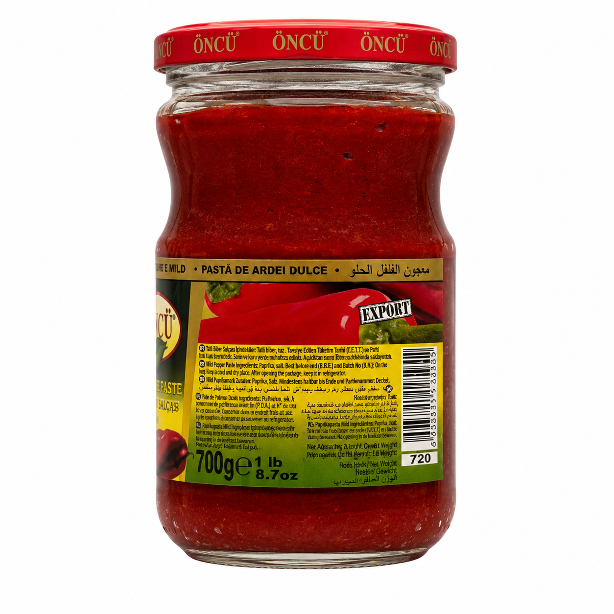 PASTA PIMIENTO DULCE ÖNCÜ