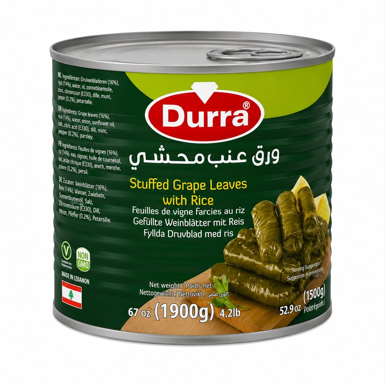 HOJAS PARRA DURRA 1900g