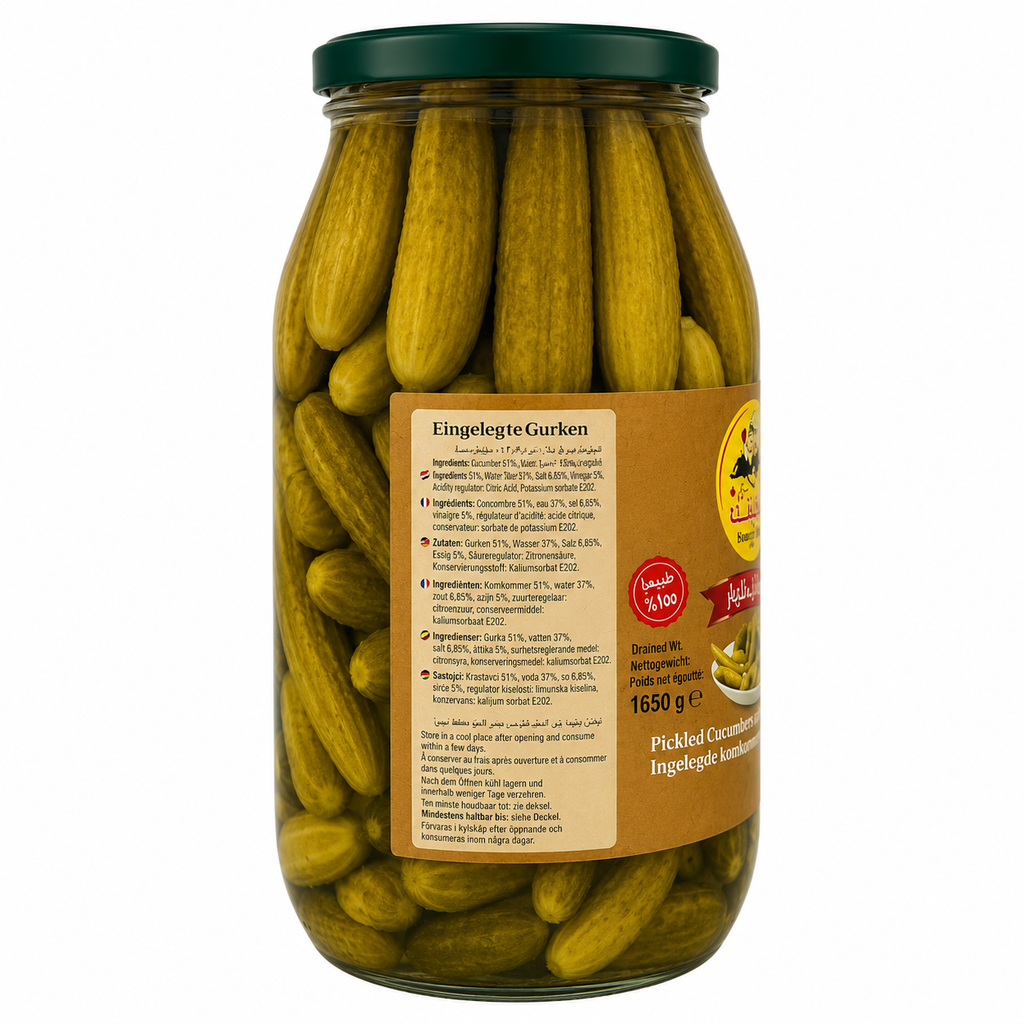 PEPINILLOS EN VINAGRE