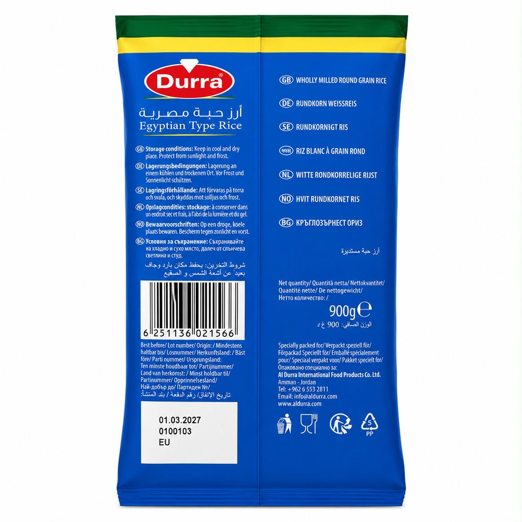 ARROZ EGIPCIO DURRA