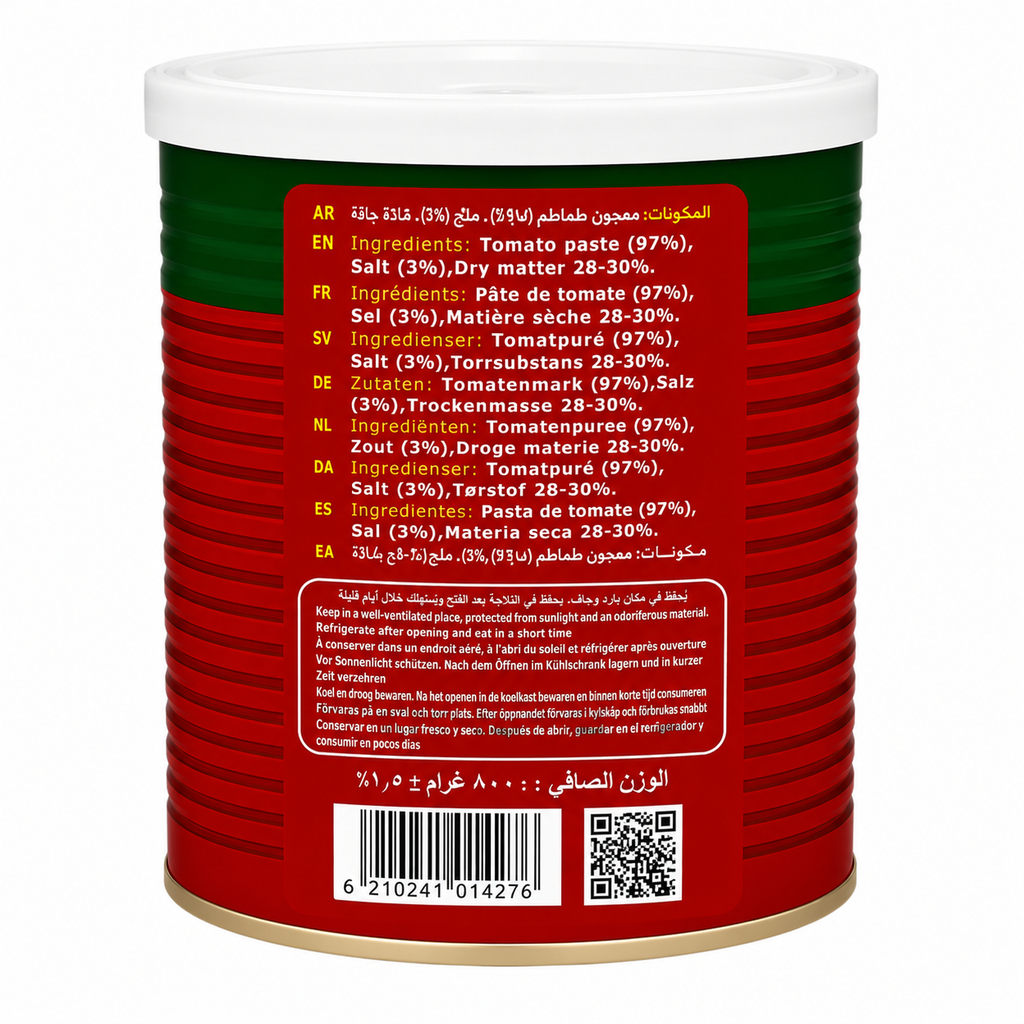 PASTA TOMATE DURRA