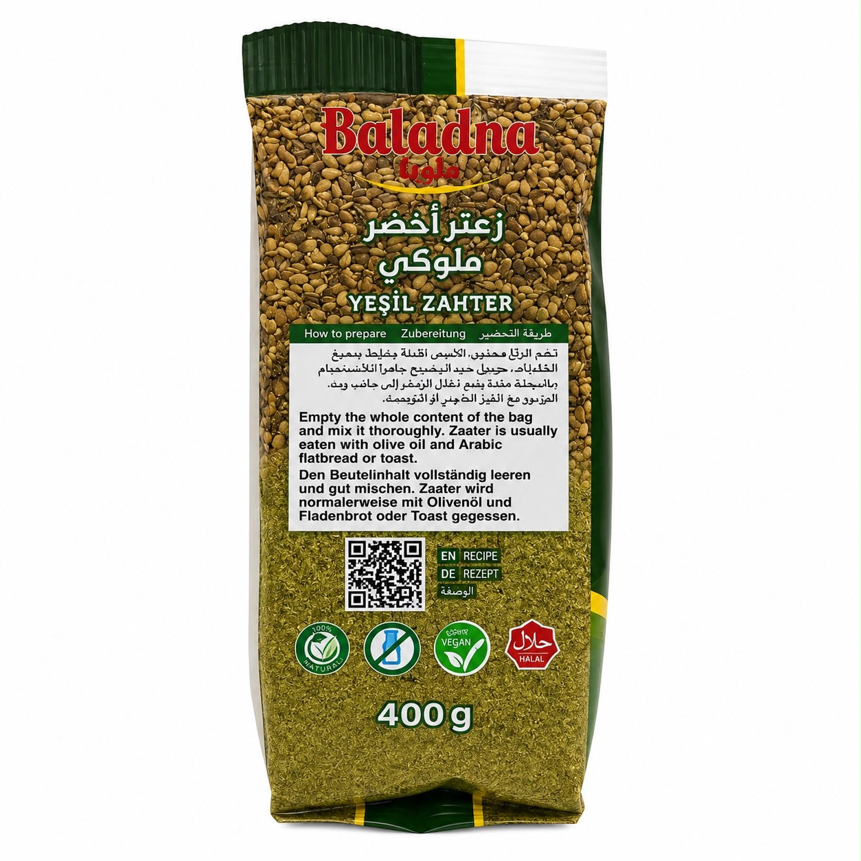 ZAATAR VERDE HALABI BALADNA