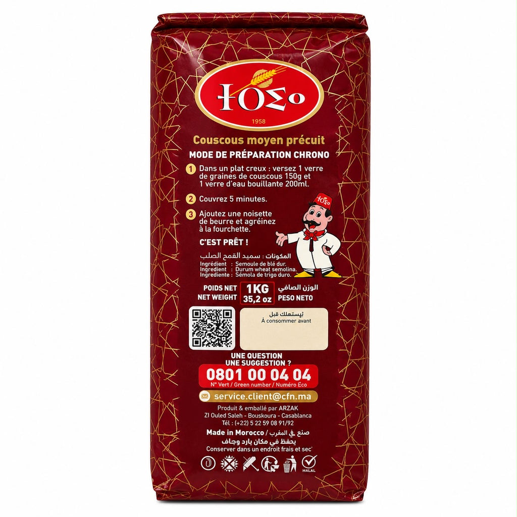 CUSCÚS MEDIO TRIA