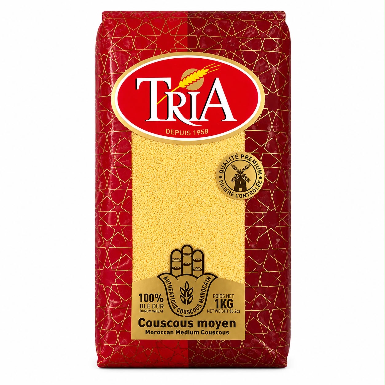 CUSCÚS MEDIO TRIA